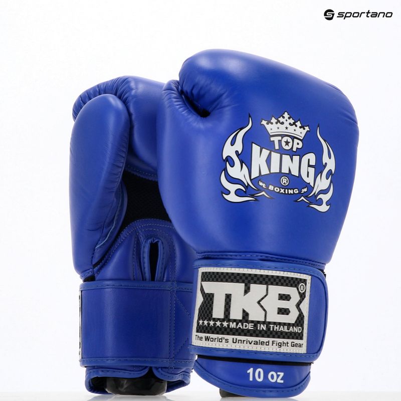 Боксови ръкавици Top King Muay Thai Ultimate Air blue 4