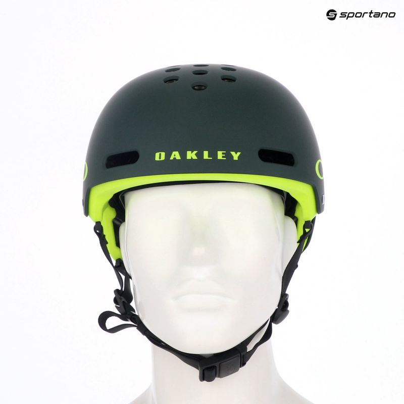 Каска за велосипед Oakley Street1 EU матово ловджийско зелено/ретина burn 7