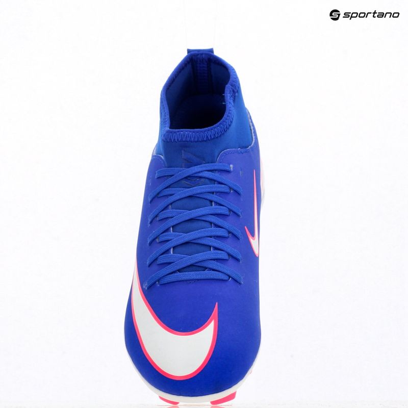 Детски футболни обувки Nike Mercurial Superfly 10 Club FG/MG racer blue/white 12