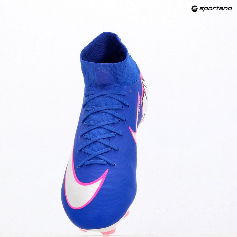 Мъжки футболни обувки Nike Mercurial Superfly 10 Pro FG race blue/white 12