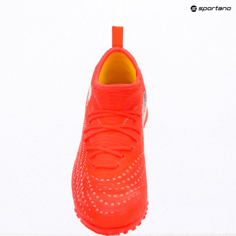 Футболни обувки PUMA Future 9 Match TT + Mid Jr glowing red/puma white/puma black/puma silver 10