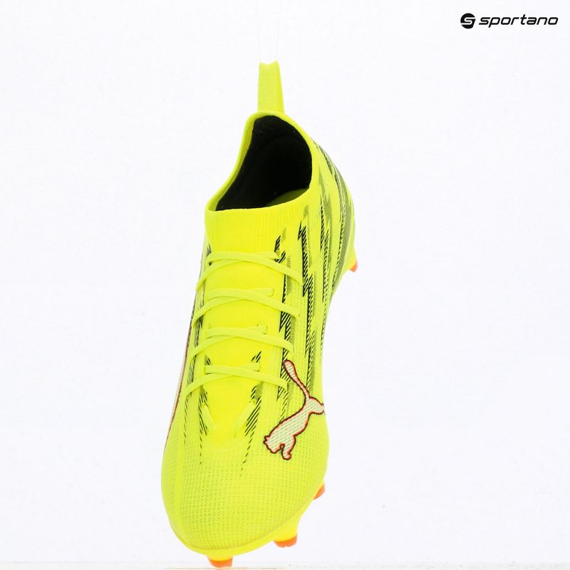 Футболни обувки PUMA Ultra 6 Pro Jr FG/AG yellow alert/puma black/glowing red/lime squeeze 9