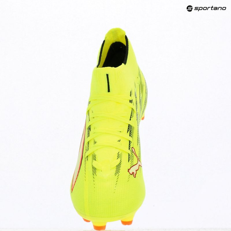 Футболни обувки PUMA Ultra 6 Match + FG/AG yellow alert/puma black/glowing red/lime squeeze 9