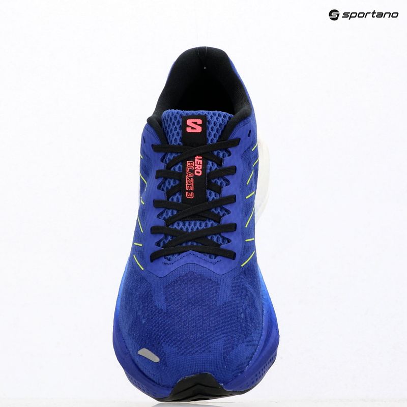 Мъжки обувки за бягане Salomon Aero Blaze 3 bluing/white/acid lime 9