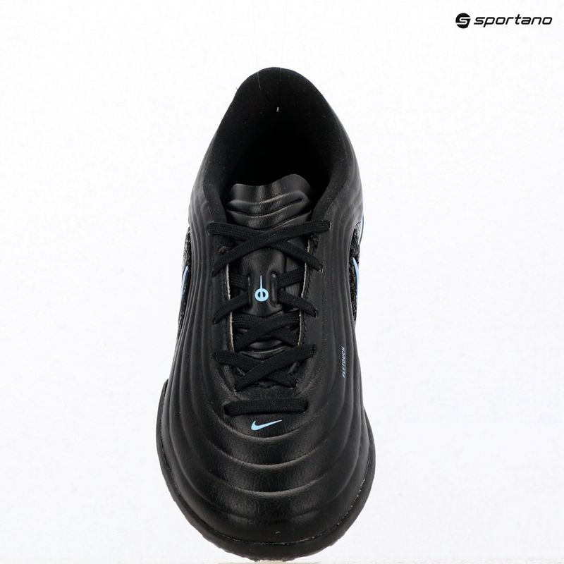 Детски футболни обувки Nike Tiempo Maestro Academy Jr TF black/ice blue 11