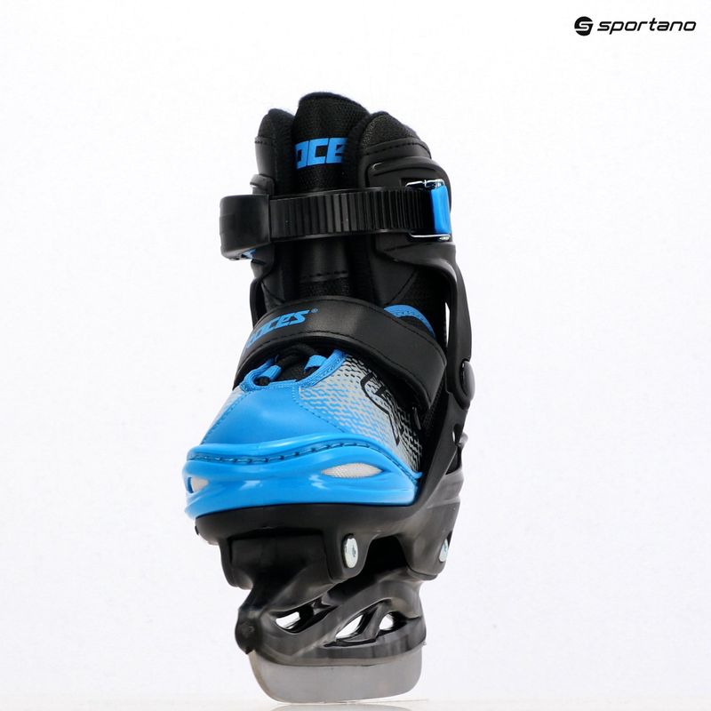 Детски кънки Roces Jokey Ice X black/astro blue 3