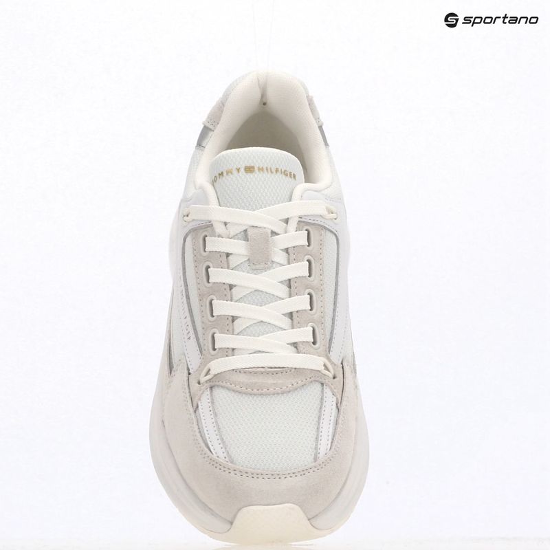Дамски обувки Tommy Hilfiger Sporty Chic Runner бели 9