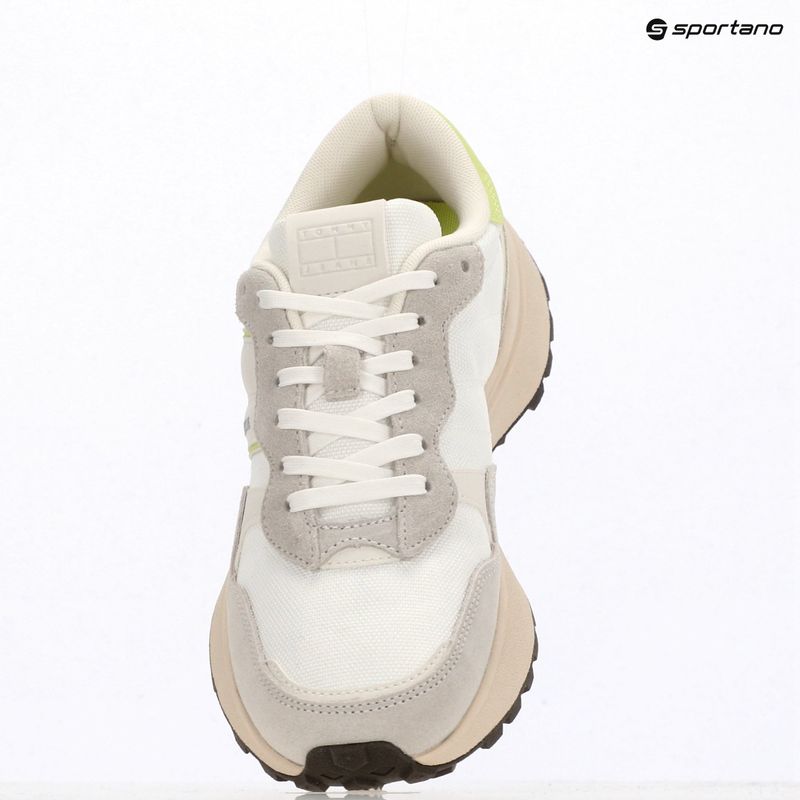 Дамски обувки Tommy Jeans Sporty Runner lime essence/ivory 9