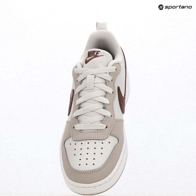 Детски обувки Nike Court Borough Low Essential+ vast grey/moon particle/white/tattoo 9