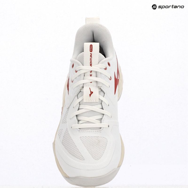 Дамски волейболни обувки Mizuno Wave Momentum Pro white/rose elegance/lava falls 9