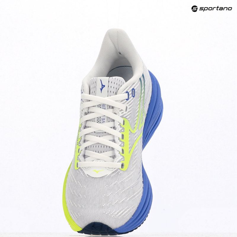 Дамски обувки за бягане Mizuno Wave Rider 29 white/lightning yellow/ultramarine 9