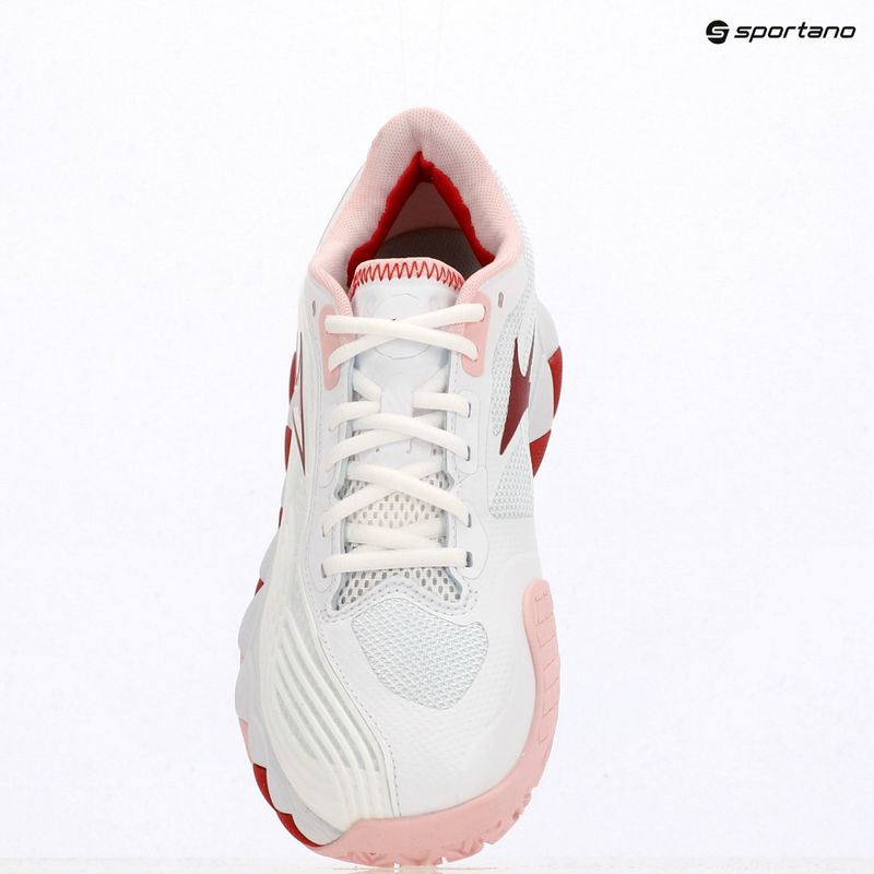 Дамски тенис обувки Mizuno Wave Enforce Tour 2 CC white/pinkesque/barbados/cherr 9