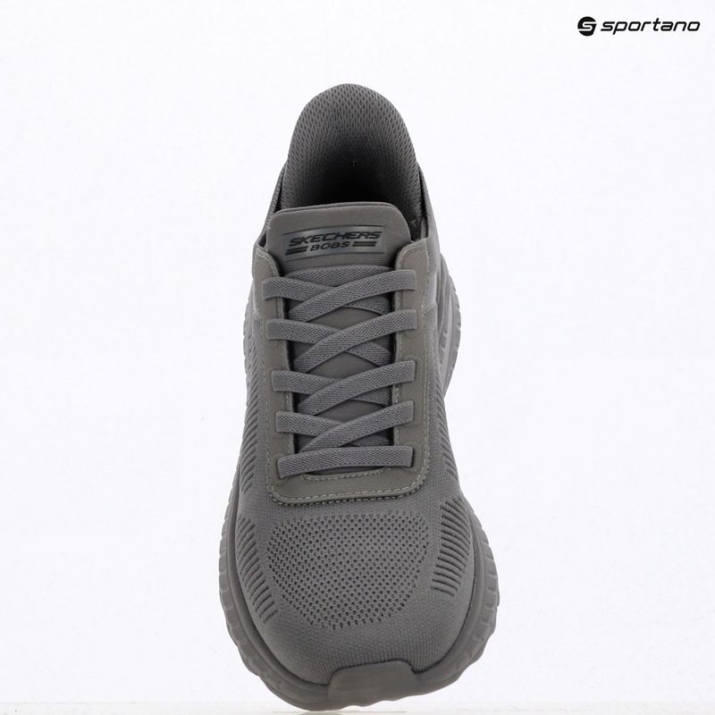 Мъжки обувки SKECHERS Bobs Squad Chaos Solid Step gray 9