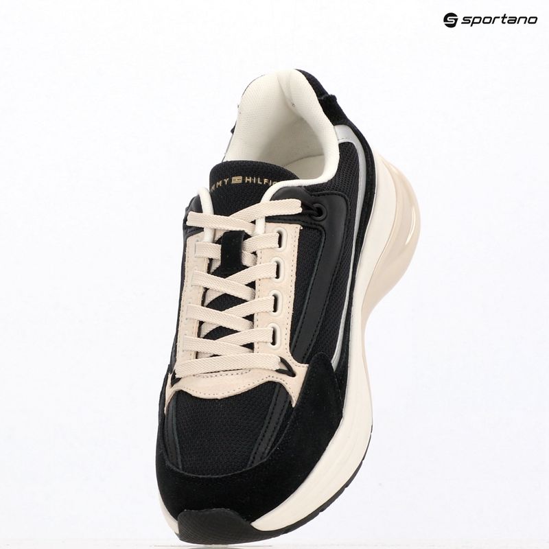 Дамски обувки Tommy Hilfiger Sporty Chic Runner черни 9