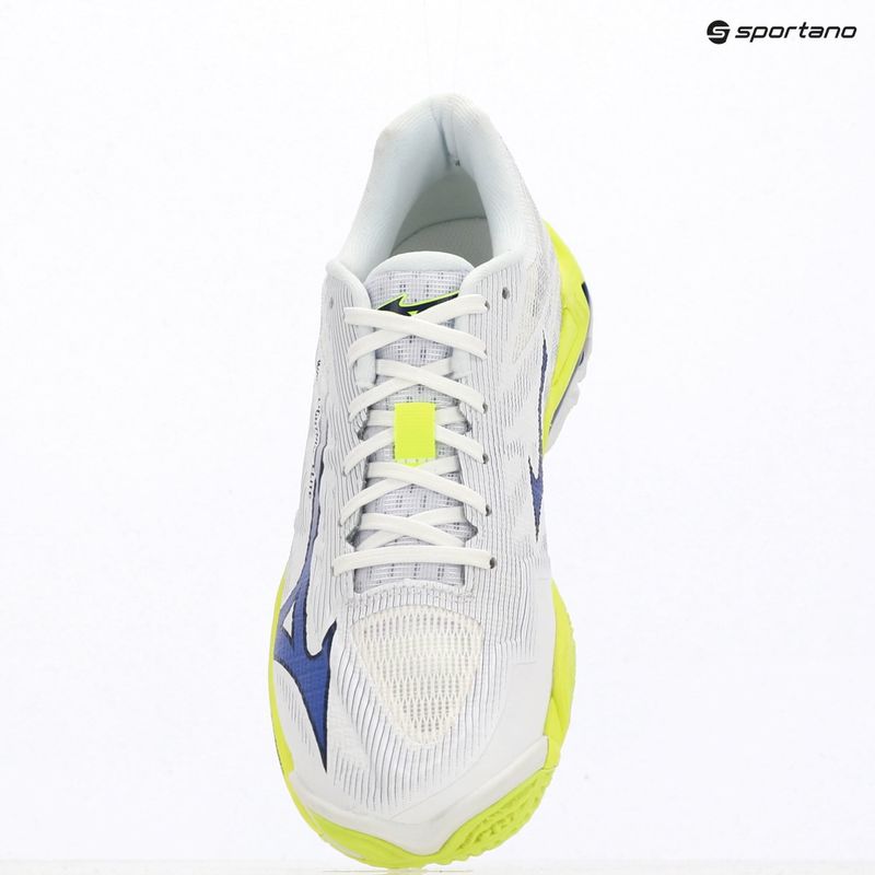 Волейболни обувки Mizuno Wave Lightning Elite white/lighting yellow/dazzling blue 9