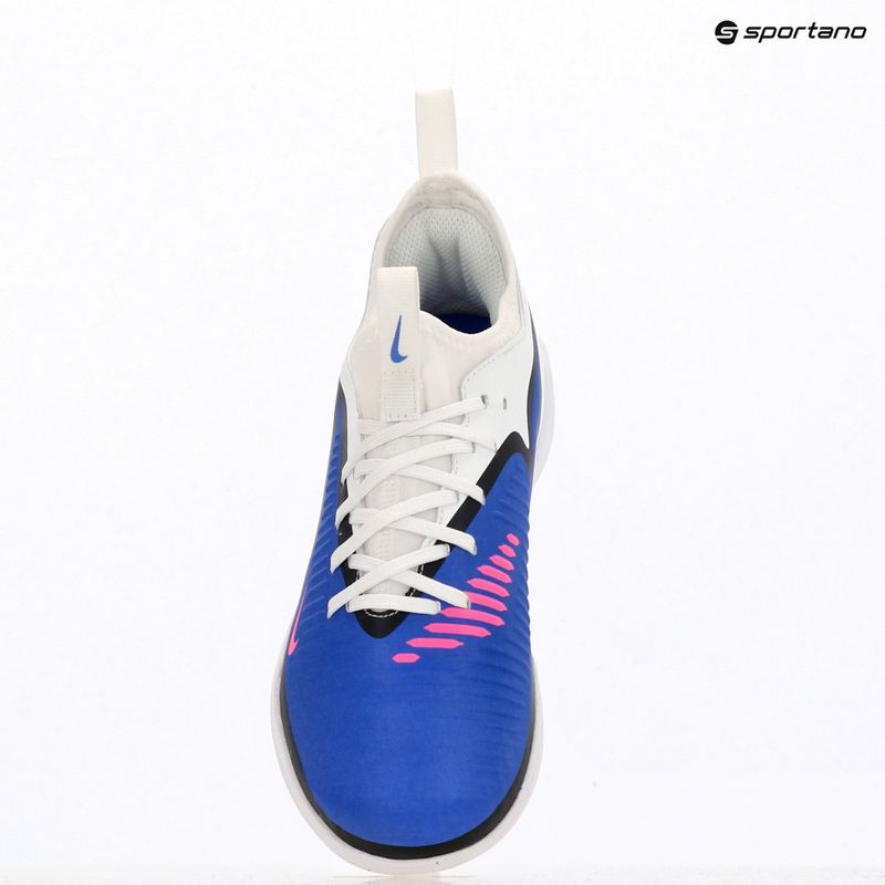 Детски футболни обувки Nike Jr. Phantom 6 Low Academy IN racer blue/white/pink blast 12