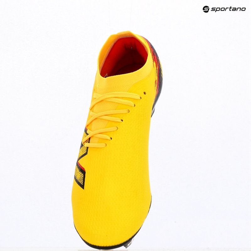 Футболни обувки New Balance Furon Team V8 FG punch yellow/black 100/fire cracker 9