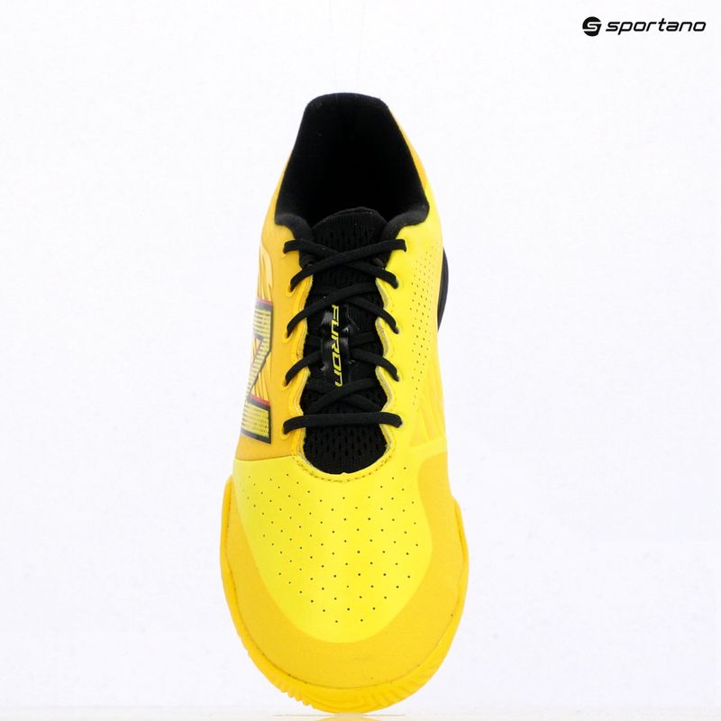 Футболни обувки New Balance Furon Pro V8 IN punch yellow/black 100/fire cracker 9