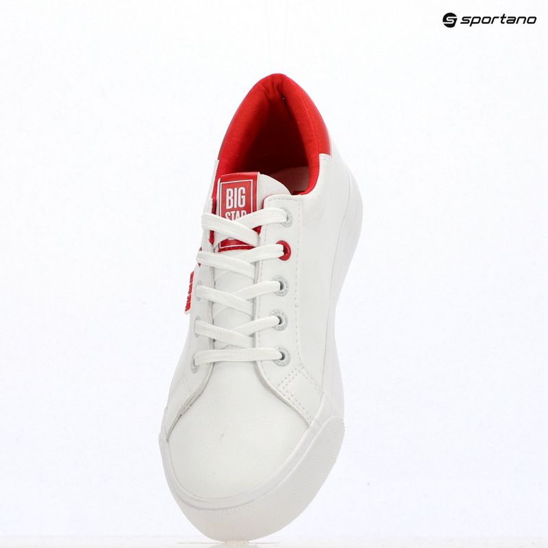 Дамски кецове BIG STAR EE274311 white/red 9