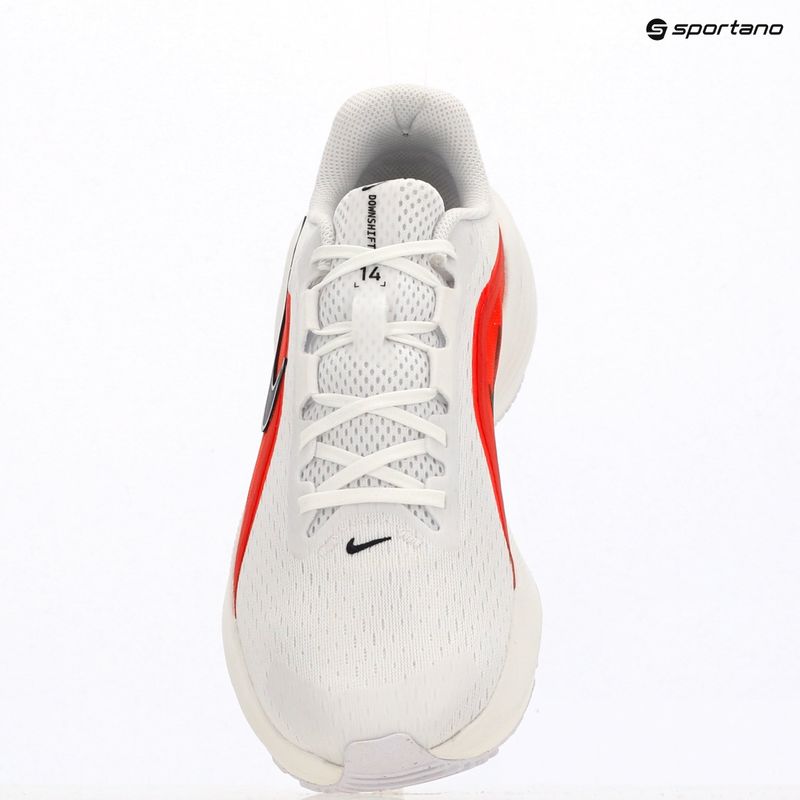 Мъжки обувки за бягане Nike Downshifter 14 white/summit white/bright crimson/black 10