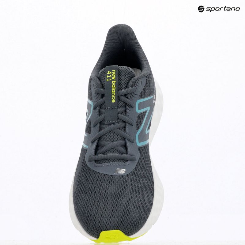 Мъжки обувки за бягане New Balance Fresh Foam 411's V3 graphite/alkaline green/faded teal 9
