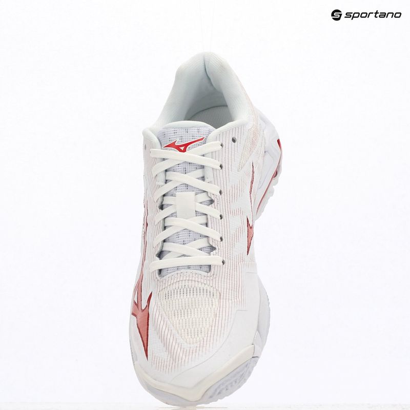 Дамски волейболни обувки Mizuno Wave Lightning Elite white/rose elegance/lava falls 9