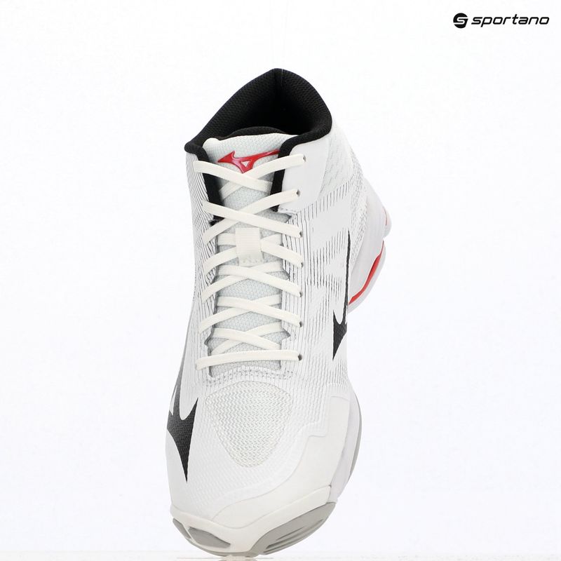 Волейболни обувки Mizuno Wave Lightning Pro Mid white/black/fiery red 9