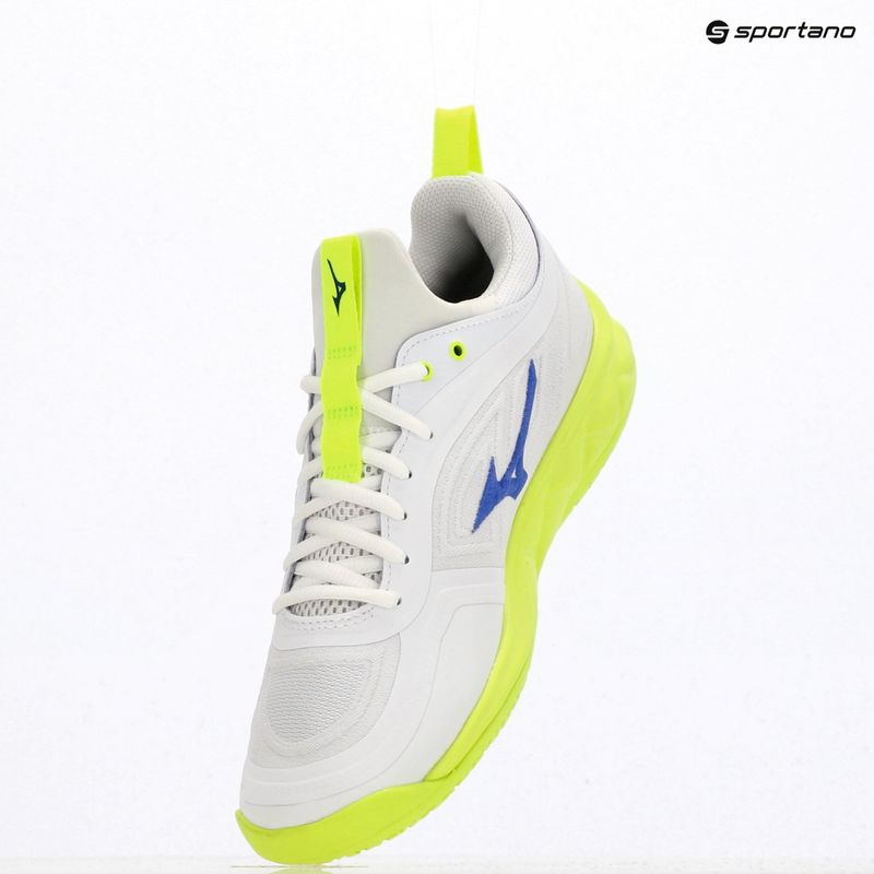 Обувки за волейбол Mizuno Wave Luminous 3 white/lightning yellow/dazzling blue 4
