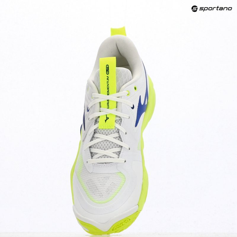 Обувки за волейбол Mizuno Wave Momentum Elite white/lightning yellow/dazzling blue 9