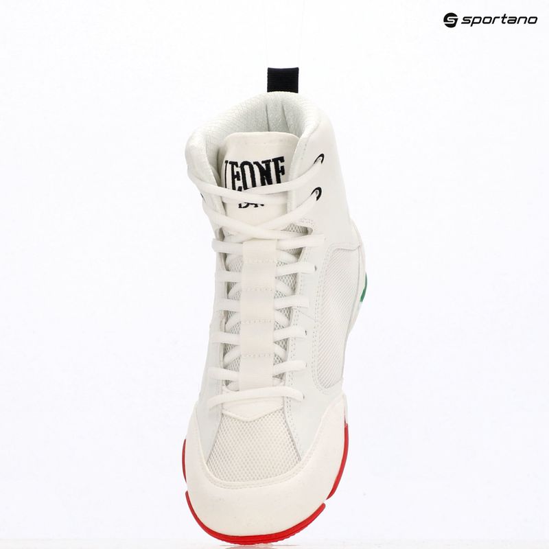 Боксови обувки LEONE 1947 Premium black/lime/blue/white 11