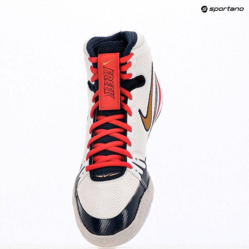 Боксови обувки Nike Freek SE white/metallic gold/college navy 9