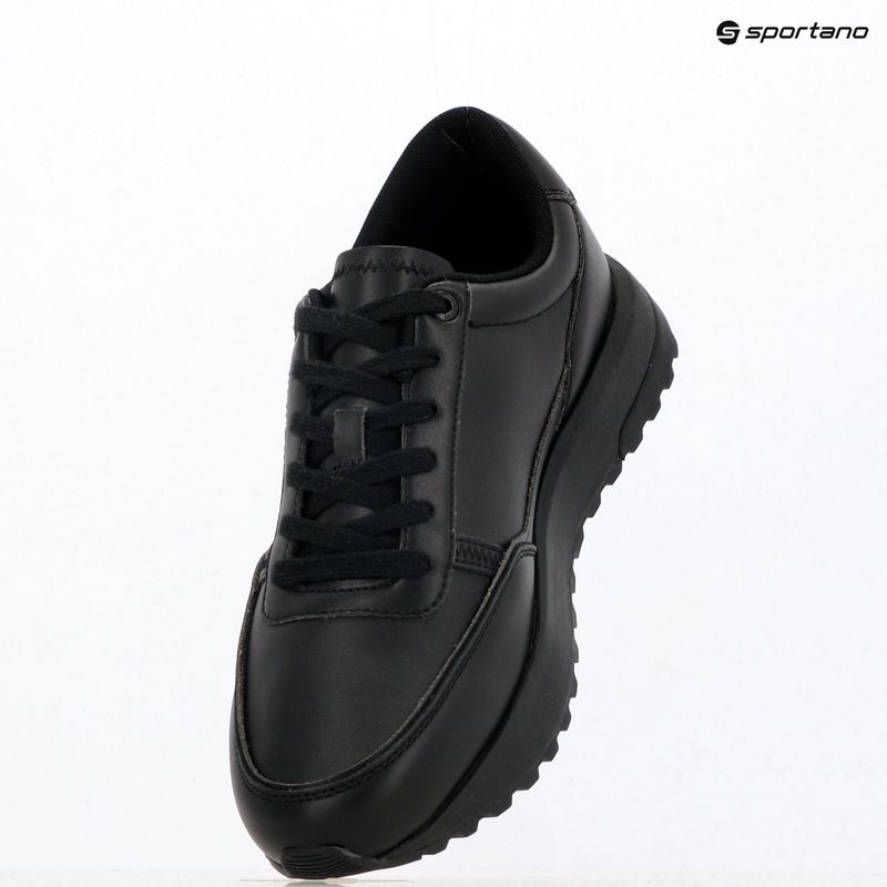 Мъжки обувки Calvin Klein HM0HM02146 City Runner Laceup Leather triple black 9