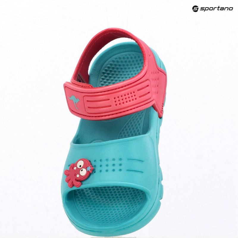 Детски сандали Kangaroos KangaSwim II ocean/daisy pink 9
