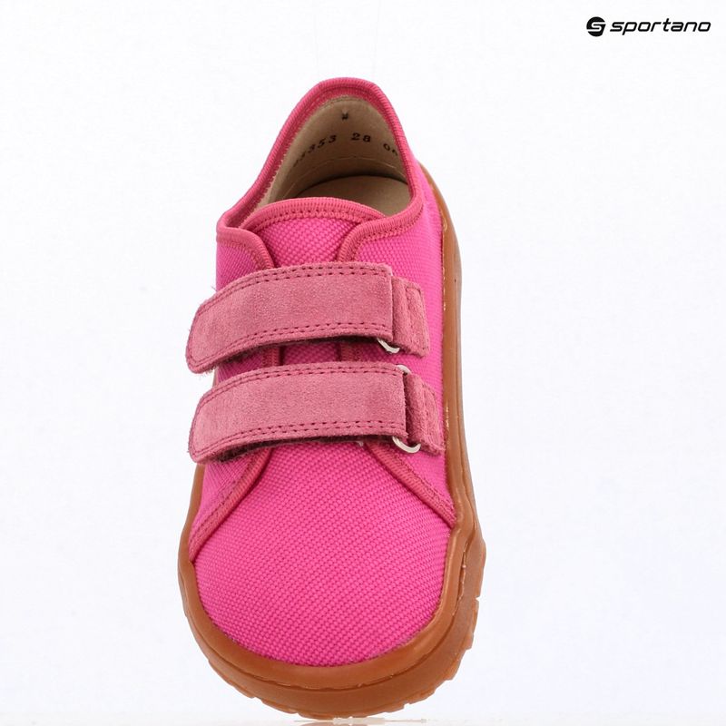 Детски обувки barefoot Froddo Canvas fuchsia 9