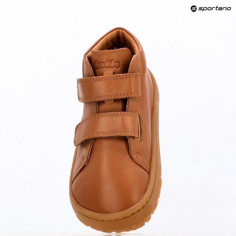 Детски обувки barefoot Froddo First Step cognac 13