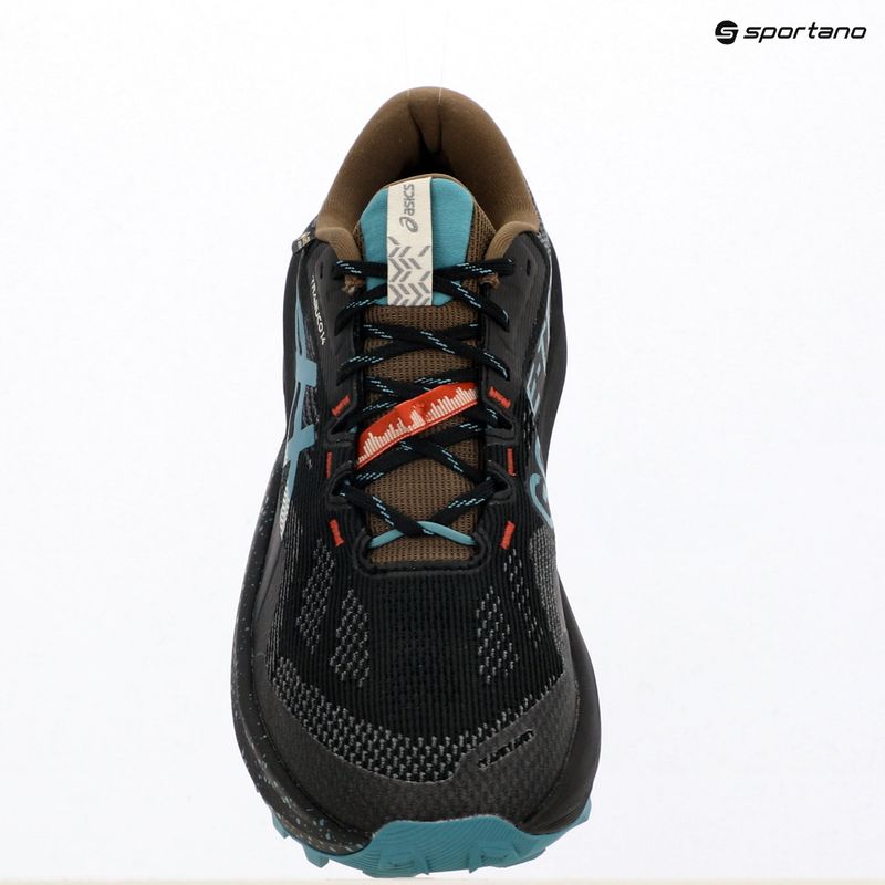 Мъжки обувки за бягане ASICS Trabuco 14 GTX black/misty pine 9