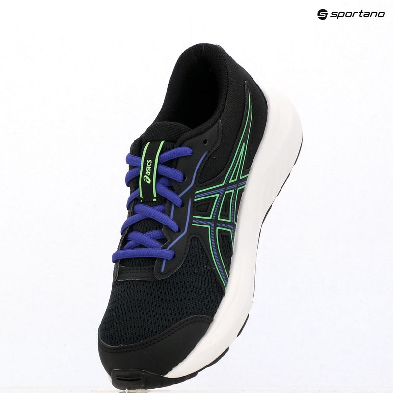 Детски обувки за бягане ASICS Contend 9 GS black/vital green 17