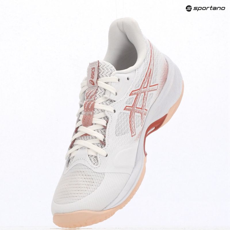 Дамски волейболни обувки ASICS Netburner Ballistic FF 4 white/rose rouge 17