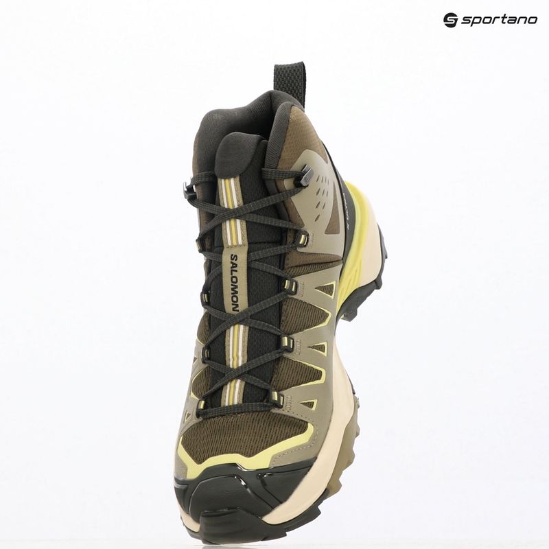 Мъжки обувки за трекинг Salomon X Ultra 360 Edge Mid GTX olive night/aloe 9