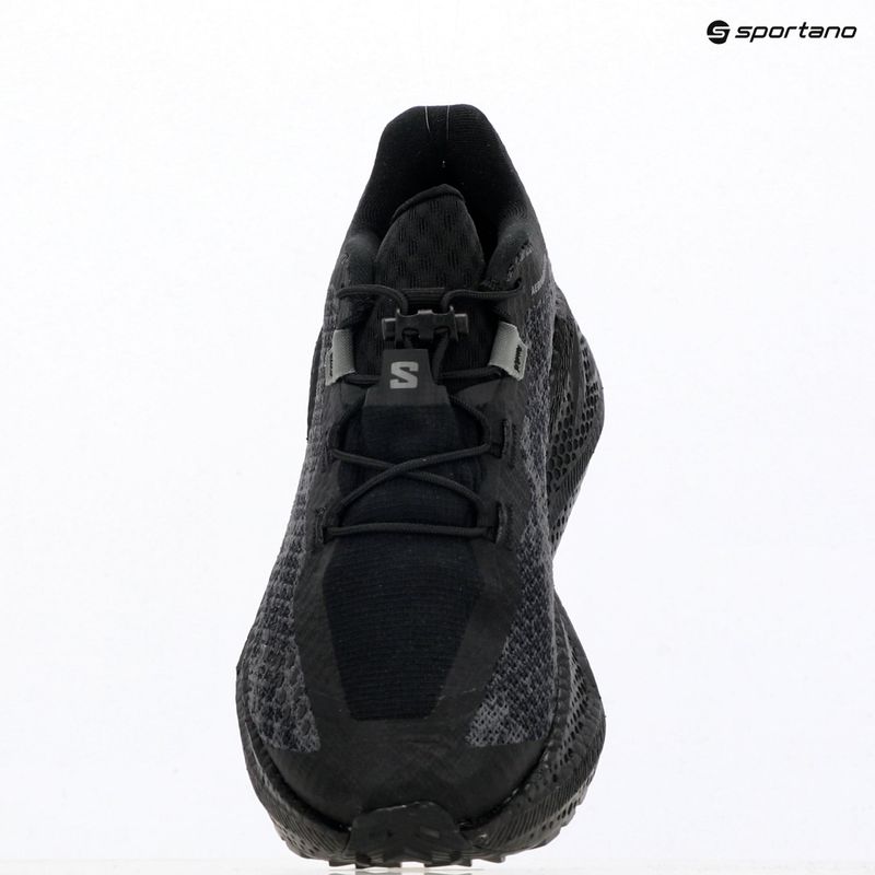 Дамски обувки за бягане Salomon Aero Glide 4 GRVL black/asphalt/black 4