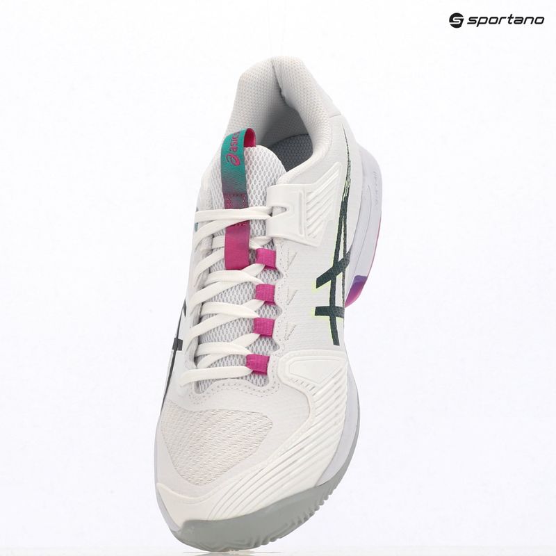 Мъжки тенис обувки ASICS Solution Speed FF 4 Clay white/digital sakura 9