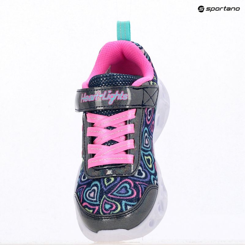 Детски обувки SKECHERS Heart Lights Boogie Love blue 3