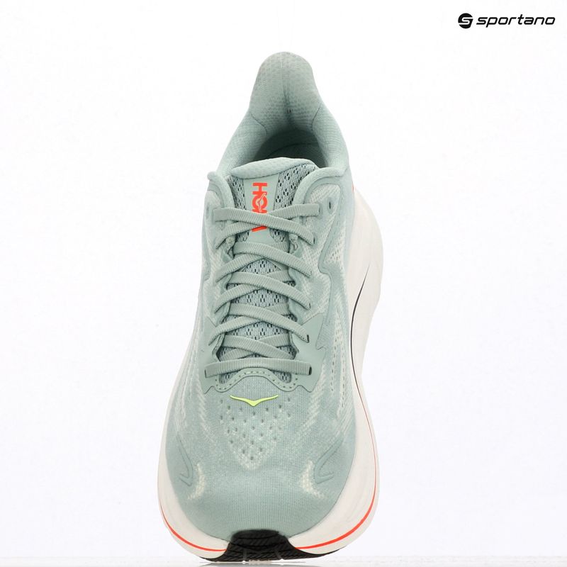 Мъжки обувки за бягане HOKA Clifton 10 sage/neon flame 18