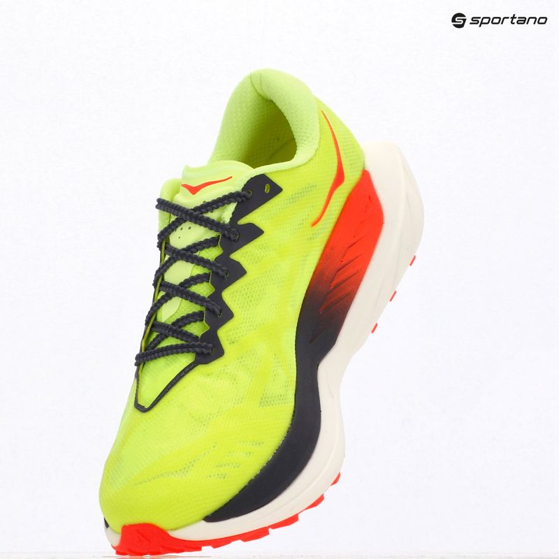 Мъжки обувки за бягане HOKA Rocket X Trail neon yuzu/neon flame 18