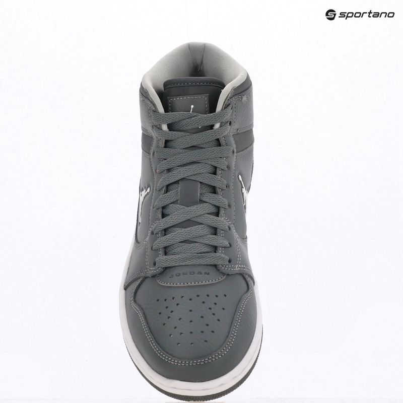 Buty męskie Nike Jordan Access Court Mid smoke grey/light smoke grey/white 10