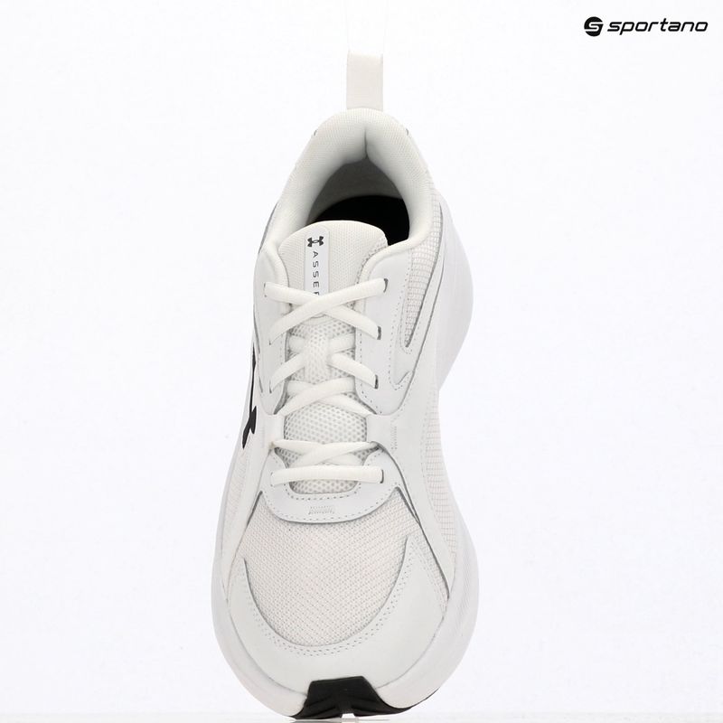 Дамски обувки за бягане Under Armour Assert 11 white/black/distant grey 3