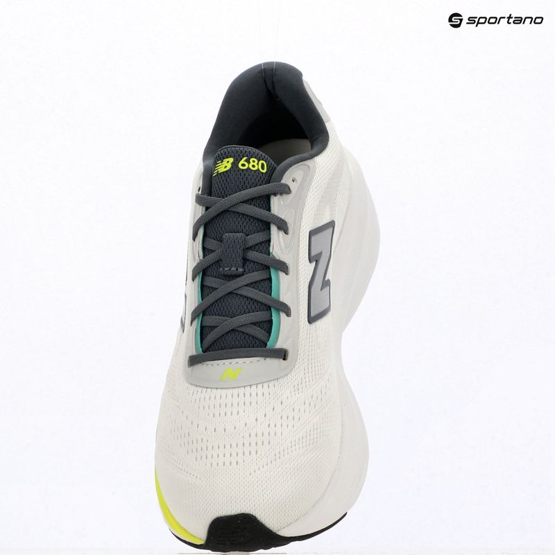 Мъжки обувки за бягане New Balance Fresh Foam 680's V9 reflection/grey matter/alkaline green 9