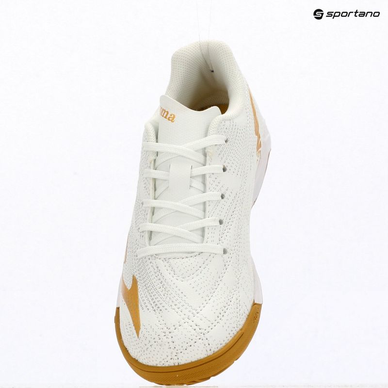 Детски футболни обувки Joma Evolution Jr 2602 IN white 9