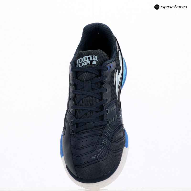 Мъжки футболни обувки Joma Liga 5 IN navy/blue 9
