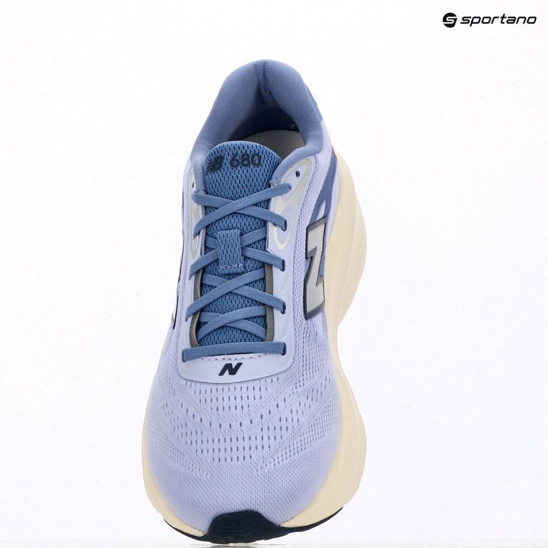 Дамски обувки за бягане New Balance Fresh Foam 680's V9 glint blue/fairweather blue/ navy 9